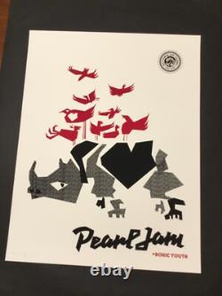 Pearl Jam Santa Barbara poster 2006 AE MINT Ames Vedder Emek Sperry Klausen AP