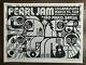 Pearl Jam Sao Paulo Don Pendleton Signed A/p Of 100 Poster March 24, 2018