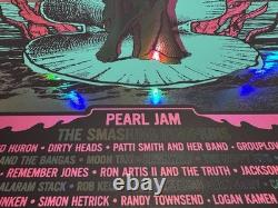 Pearl Jam Sea Hear Now AP Foil Variant Asbury Park, NJ 2021