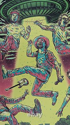 Pearl Jam Seattle Poster 2024 Silkscreen S/N AP Official Blue Variant Sold Out