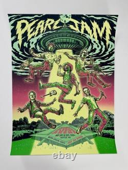 Pearl Jam Seattle WA Poster 2024 Silkscreen Official Sold Out Show Edition
