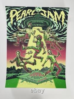 Pearl Jam Seattle WA Poster 2024 Silkscreen Official Sold Out Show Edition