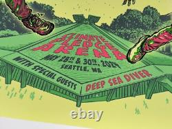 Pearl Jam Seattle WA Poster 2024 Silkscreen Official Sold Out Show Edition