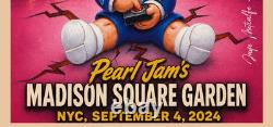 Pearl Jam September 11, 2022 Madison Square Garden, New York, NY poster