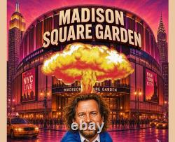 Pearl Jam September 11, 2022 Madison Square Garden, New York, NY poster