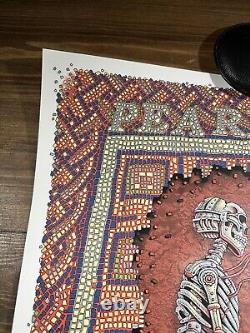 Pearl Jam Show Poster Art Print Rome Italy Streaming 12/19/2020 By Emek