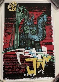 Pearl Jam Signed 2005 Portland Show Poster 16x24 McCready Stone PROOF