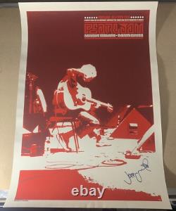 Pearl Jam Signed Poster 7/20/06 Arlene Schnitzer Concert Hall Portland Klausen