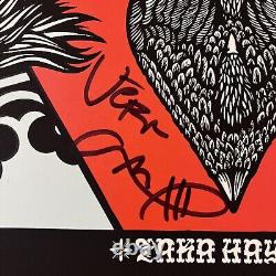 Pearl Jam Signed Washington DC May 13, 2010 Tour Poster Eddie Vedder Hayashi