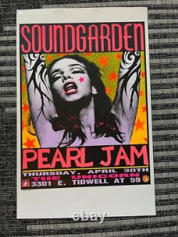 Pearl Jam/Soundgarden 2nd Edition Numbered (1776/2500) Kozik Poster