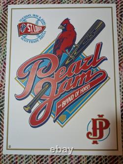 Pearl Jam St. Louis Concert Poster 2010