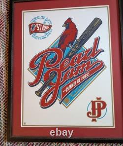 Pearl Jam St. Louis Concert Poster 2010