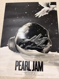 Pearl Jam St Paul MN 2023 Poster Matt Ryan Tobin