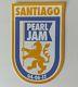 Pearl Jam Sticker Rare Eddie Vedder Santiago Chile 2013 South America