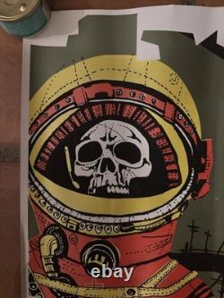 Pearl Jam Stockholm Oslo Copenhagen 2000 Original Silk Screen Poster Ames Bros