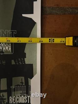 Pearl Jam Stockholm Oslo Copenhagen 2000 Original Silk Screen Poster Ames Bros
