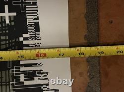 Pearl Jam Stockholm Oslo Copenhagen 2000 Original Silk Screen Poster Ames Bros