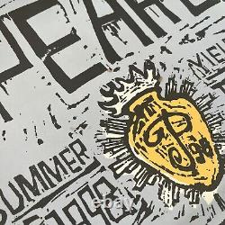 Pearl Jam Summer Of 1998 Poster Yield Tour Ames Bros Original