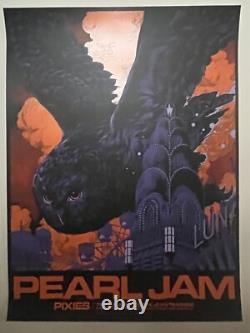 Pearl Jam Sydney Poster 2024 Ken Taylor Artist Edition /100 Dark Matter Tour