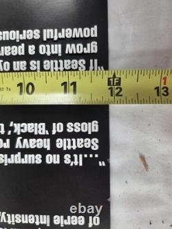 Pearl Jam Ten 1992 Original Double Sided Promo Poster Epic Stickman Eddie Vedder