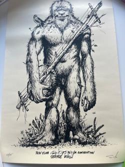 Pearl Jam Ten Club Rockin' Art Poster Convention 2012 Jeff Soto Poster 22/25