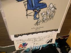 Pearl Jam The Gorge Official 2005 Poster Brad Klausen Flat Stored 20 Years MINT