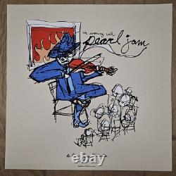 Pearl Jam The Gorge Official 2005 Poster Brad Klausen Show Edition Screen Print