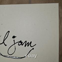 Pearl Jam The Gorge Official 2005 Poster Brad Klausen Show Edition Screen Print