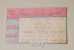 Pearl Jam-Tickets Contest PosterRARE1994 Detroit Free Press-Stub-News Clipping