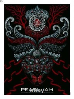 Pearl Jam Todd Slater Stockholm Sweden 2014 Show Edition Poster Art Print