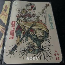 Pearl Jam Tyler Stout Jeff Soto Werchter 2012 2 Sided Concert Poster 24x36