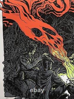 Pearl Jam VOODOO Festival New Orleans 11/1/2013 Poster Ames Bros Artists 20X26