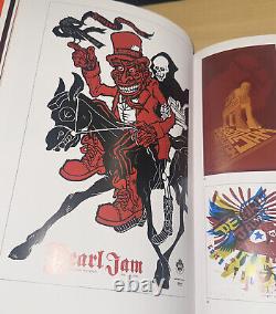 Pearl Jam VS Ames Bros Hardcover Book 13 Years Of Tour Posters Ames