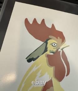 Pearl Jam Vancouver 2003 Poster Rooster 28/110 AP Artist Print Ames Mint Signed