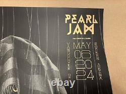 Pearl Jam Vancouver Poster 2024 Matt Ryan Tobin AP S/N xx/100