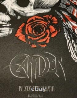Pearl Jam Vedder Art Print Poster Music Ten Brad Klausen Camden NJ 2008 June 19