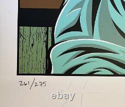 Pearl Jam Very Rare Ap Autographed Concert Poster Missoula 2023 #261/275