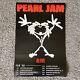 Pearl Jam Vintage Poster Original February 1992 Uk Alive Tour 33x22