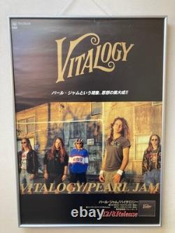 Pearl Jam / Vitalogy 1994 Japan Original Promo Poster B2 JIS 20x28in 515x728mm