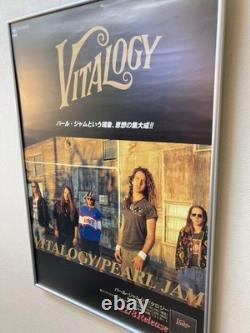 Pearl Jam / Vitalogy 1994 Japan Original Promo Poster B2 JIS 20x28in 515x728mm