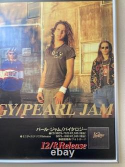 Pearl Jam / Vitalogy 1994 Japan Original Promo Poster B2 JIS 20x28in 515x728mm