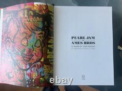 Pearl Jam Vs Ames Bros Orange Poster Book Limited Edition serial # 695/2600