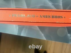 Pearl Jam Vs Ames Bros Orange Poster Book Limited Edition serial # 695/2600