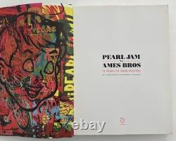 Pearl Jam Vs Ames Bros Poster Book 1995-2007 Hardcover Book RARE