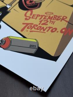 Pearl Jam With Mudhoney Poster 9/12/2011 Air Canada Center