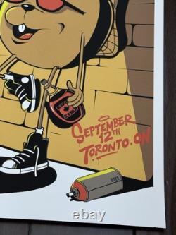 Pearl Jam With Mudhoney Poster 9/12/2011 Air Canada Center
