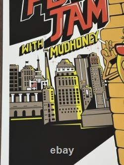 Pearl Jam With Mudhoney Poster 9/12/2011 Air Canada Center