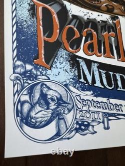 Pearl Jam With Mudhoney Poster 9/17/2011 MTS Centre