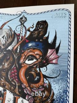 Pearl Jam With Mudhoney Poster 9/17/2011 MTS Centre