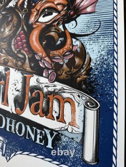 Pearl Jam With Mudhoney Poster 9/17/2011 MTS Centre